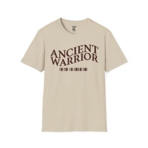 Ancient Warlord Graphic T-Shirt — Vintage Warrior Tee with Shield & Spear